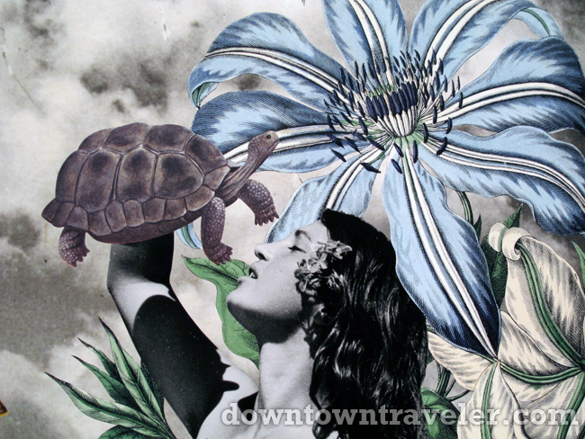 Collage at the 2011 Armory Art Show in New York City