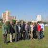 US tourism delegates visit Tahrir Square on Sunday, before meeting with Ambassador Margaret Scobey.