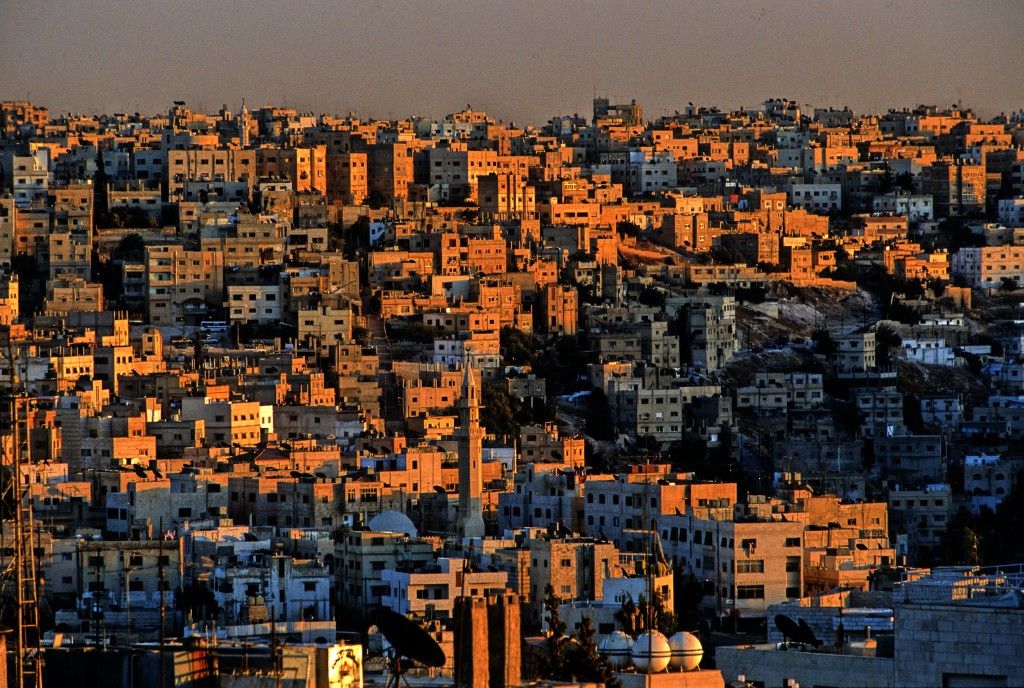 The Amman, Jordan skyline
