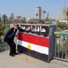 cairo egypt flag street art