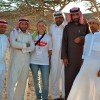 Giulia with Bedouins in Wadi el Gamal, Egypt. (Photo: TravelReportage.com)