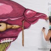 Street artist at NYC Howl Festival 06